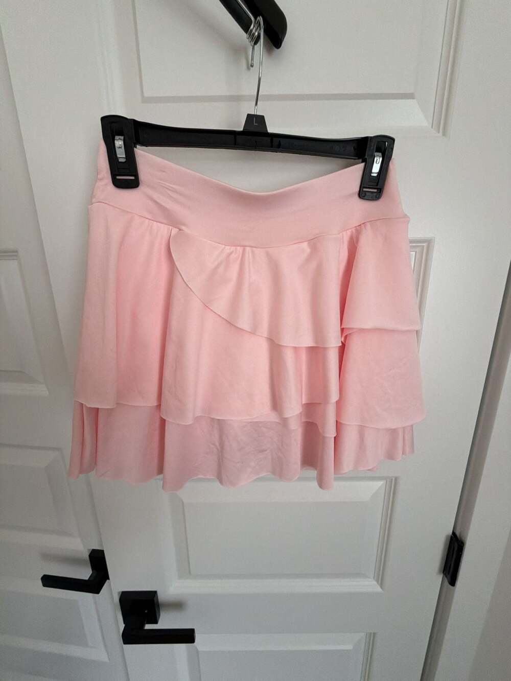 Unbranded Women's Tiered Ruffle Tennis Skort with Built-in Shorts